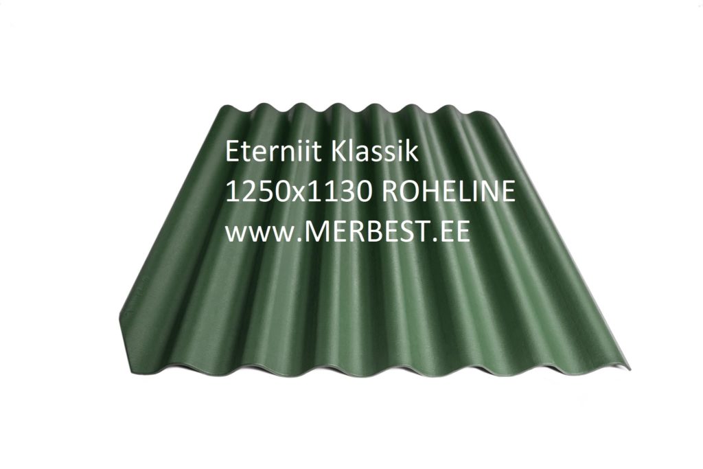 Eternit_Klasika_BL31_large roheline 1250x1130 eterniit, eterniidi müük, katuseplaat, laineplaat, eterniidi vahetus, katusetööd, merbest oü