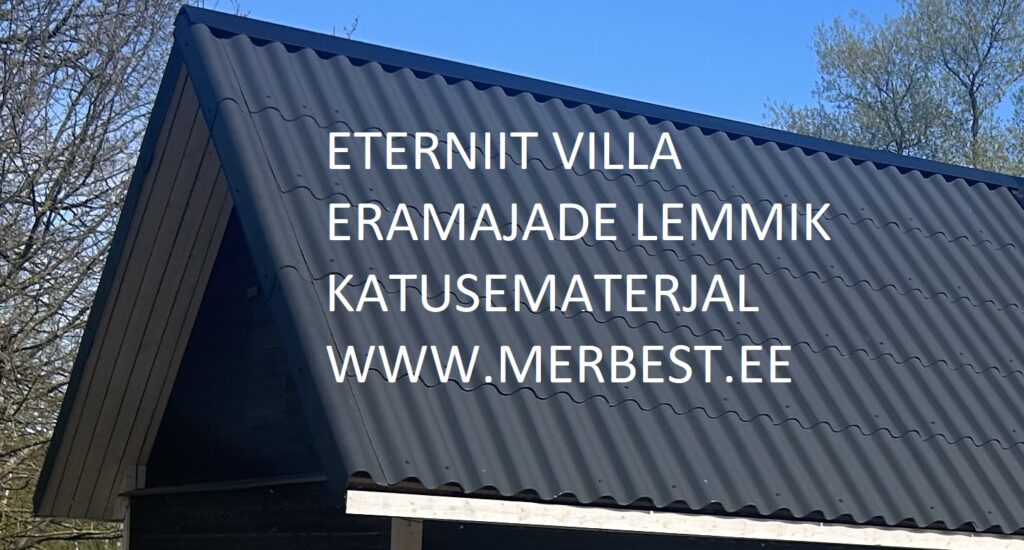 Eterniit Villa, merbest katused, eterniitkatus