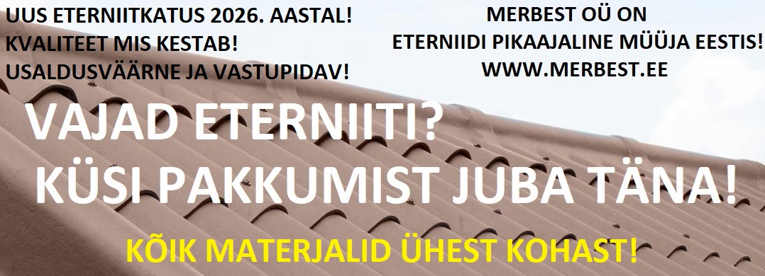 WWW.MERBEST.EE – Eterniidi müük – KÜSI PAKKUMIST KOHE!