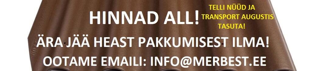 WWW.MERBEST.EE – Eterniidi müük -Kampaaniahind eterniidile! 