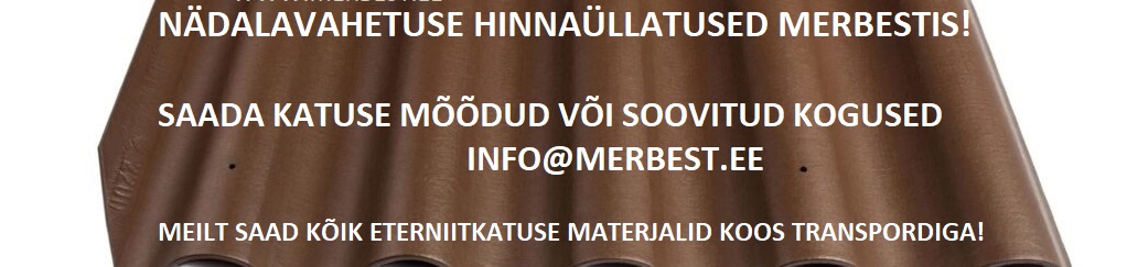 WWW.MERBEST.EE – Eterniidi müük -Kampaaniahind eterniidile! 